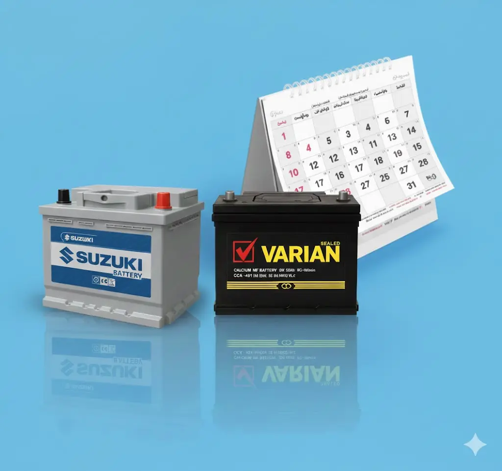 خرید قسطی باتری ماشین